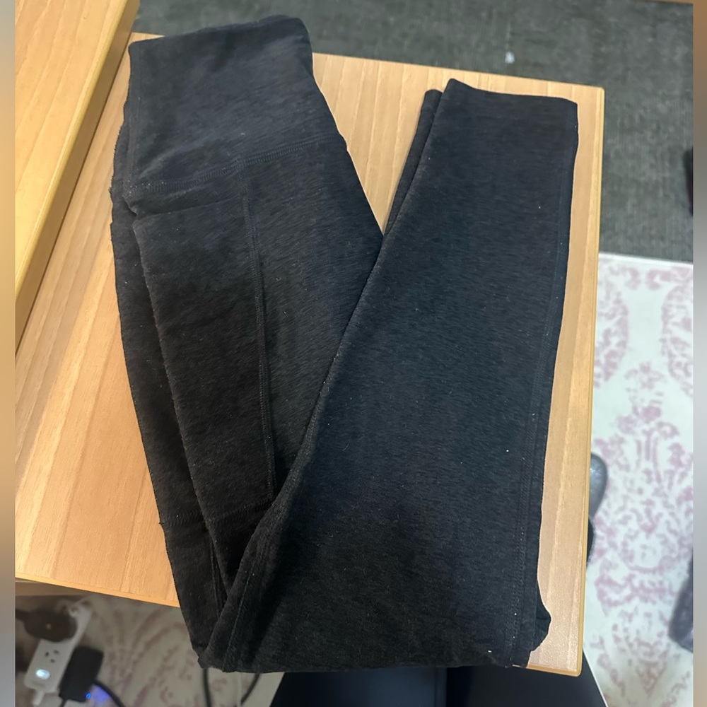 Heathered black Leggings